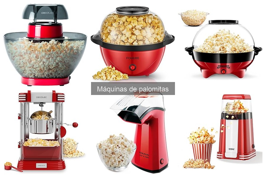 Mejores máquinas de palomitas para familias numerosas