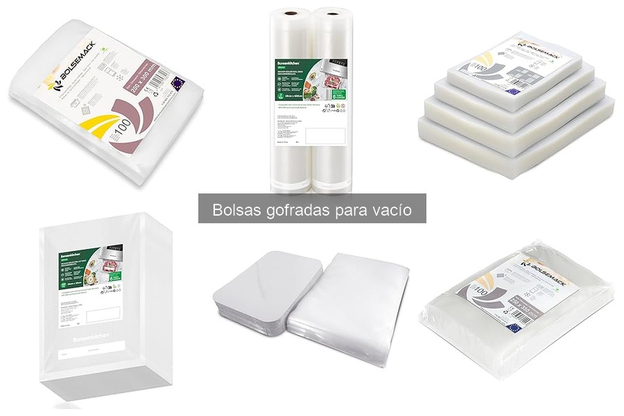 Mejores Marcas de Bolsas Gofradas para Vacío en 2023