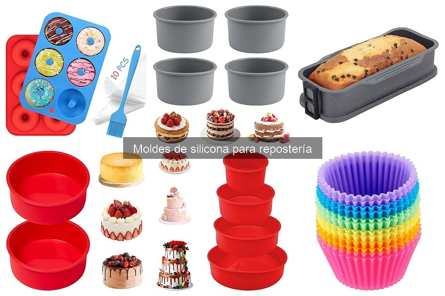 Mejores marcas de moldes de silicona para repostería