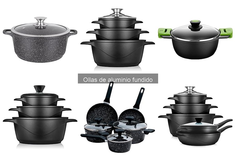 Mejores marcas de ollas de aluminio fundido en 2023