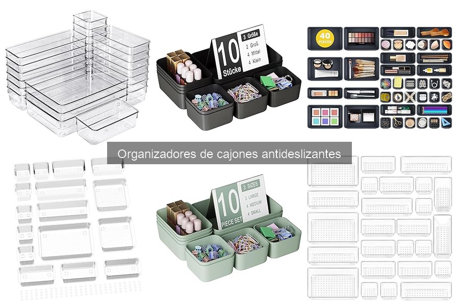 Mejores marcas de organizadores de cajones antideslizantes