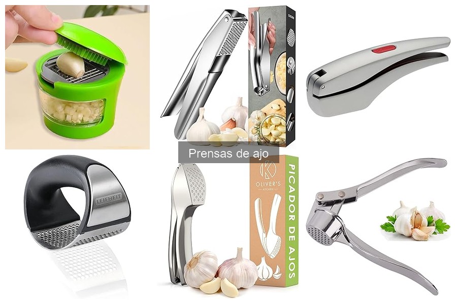 Mejores materiales para una prensa de ajo duradera