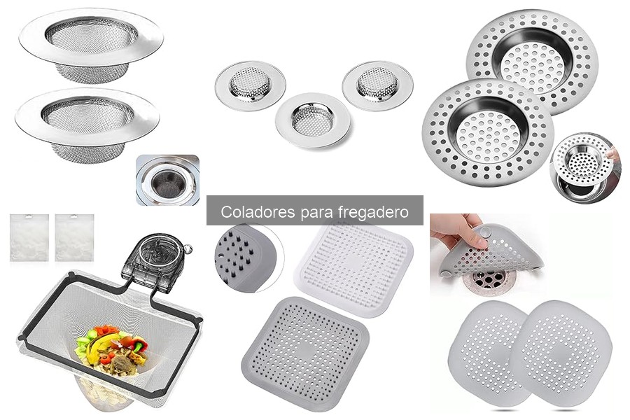 Mejores ofertas de coladores para fregadero disponibles