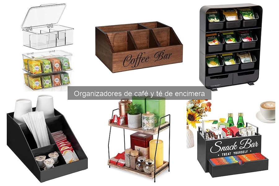 Mejores ofertas de organizadores de café y té en Amazon