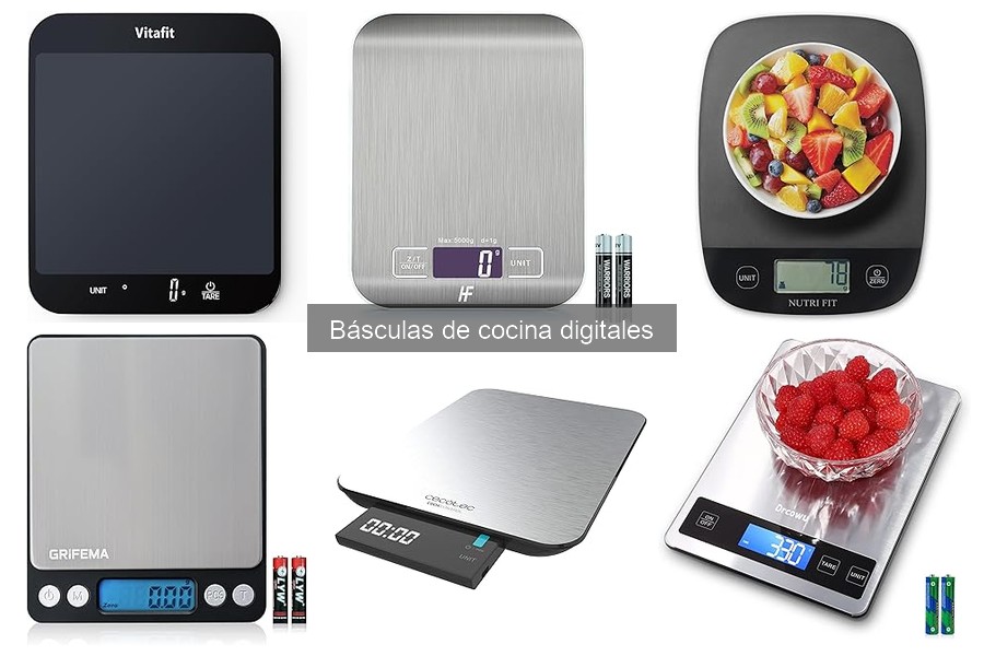 Mejores ofertas en básculas de cocina digitales online