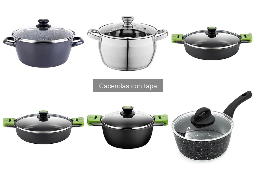 Mejores ofertas en cacerolas con tapa: ¡aprovecha descuentos!