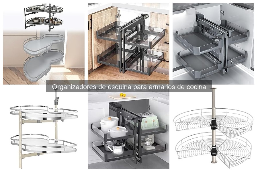 Mejores ofertas en organizadores de esquina para cocina