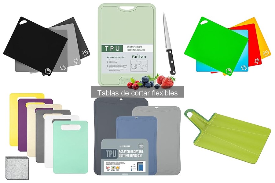 Mejores Ofertas en Tablas de Cortar Flexibles para Cocinar
