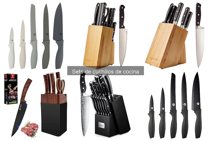 Mejores ofertas y precios de sets de cuchillos de cocina