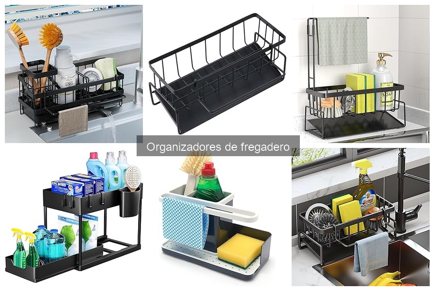 ** Mejores ofertas y precios en organizadores de fregadero