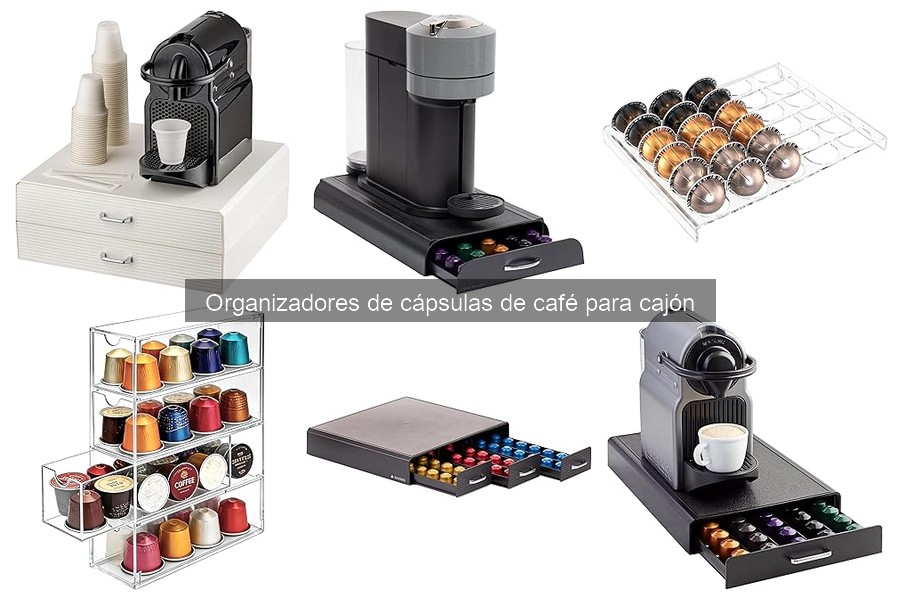 Mejores organizadores de cápsulas de café para cocinas pequeñas