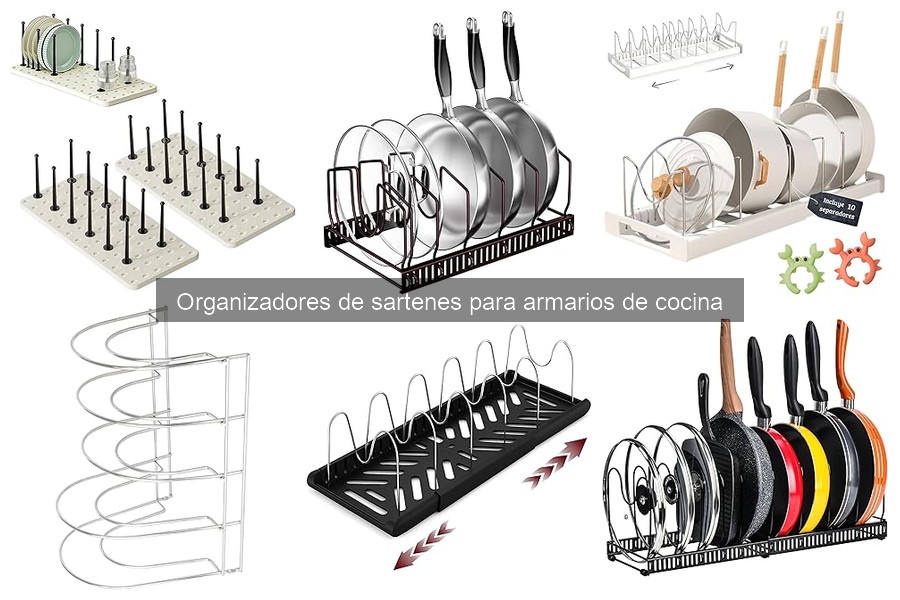 Mejores organizadores de sartenes según usuarios en 2023