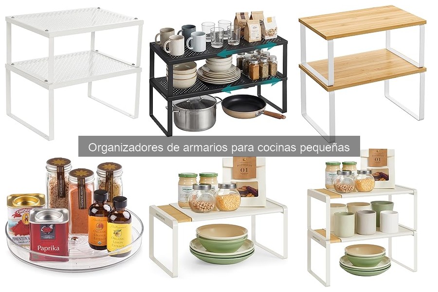 Mejores organizadores para cocinas pequeñas: comparativa 2023