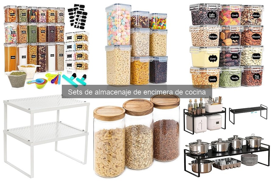 Mejores precios en sets de almacenaje de encimera de cocina