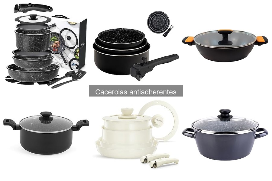 Mejores precios y ofertas en cacerolas antiadherentes