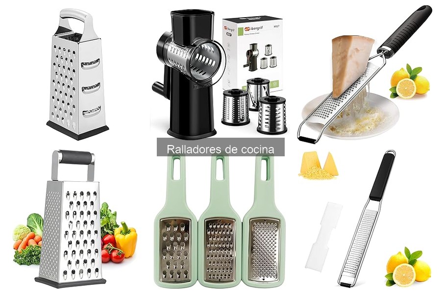 Mejores Ralladores de Cocina en 2023: Comparativa y Análisis