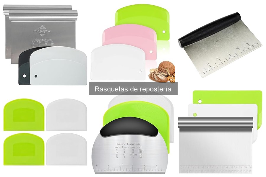 Mejores rasquetas de repostería para principiantes: comparativa