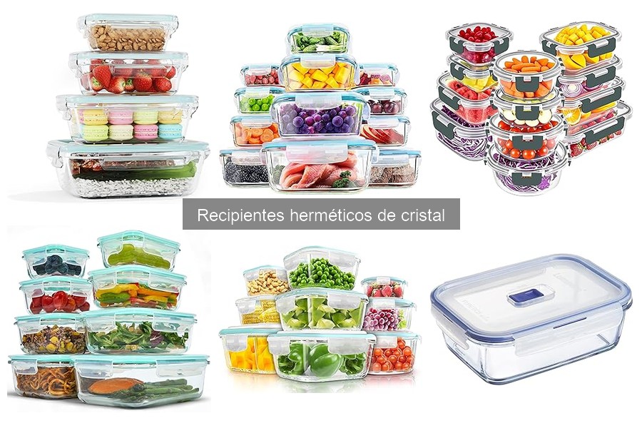 Mejores recipientes herméticos de cristal para conservar alimentos