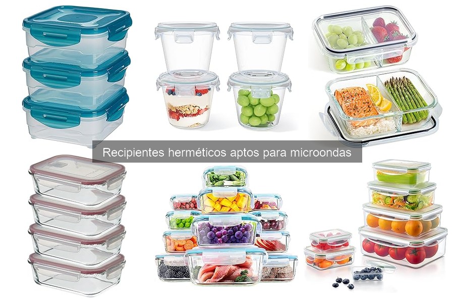 Mejores recipientes herméticos para microondas en 2023