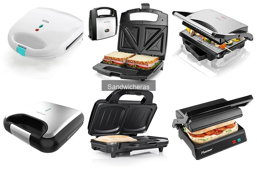 Mejores sandwicheras del mercado: comparativa 2023