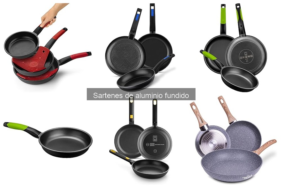 Mejores sartenes de aluminio fundido para uso diario