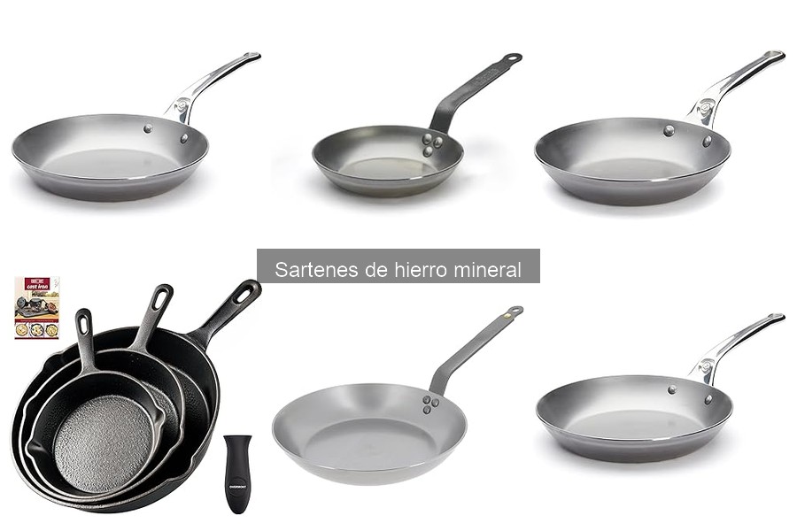 Mejores sartenes de hierro mineral para principiantes