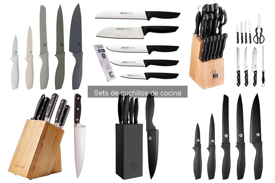 Mejores Sets de Cuchillos para Cocineros Principiantes