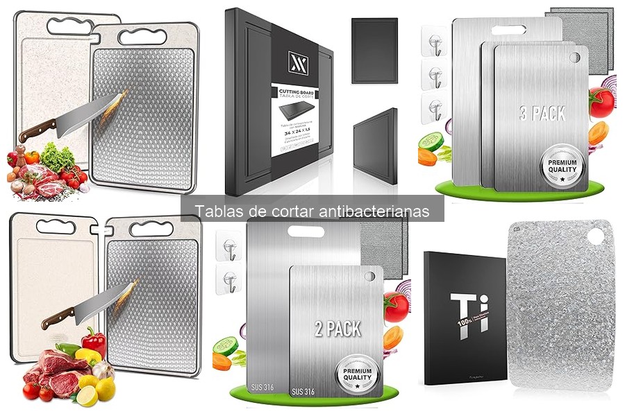 Mejores Tablas de Cortar Antibacterianas para Cocinas Pequeñas