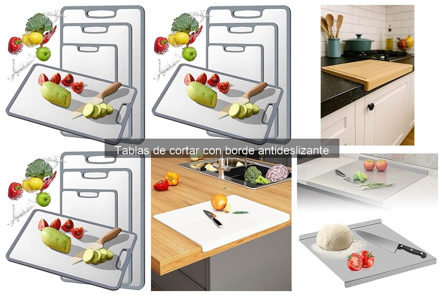 Mejores tablas de cortar antideslizantes para cocinas pequeñas