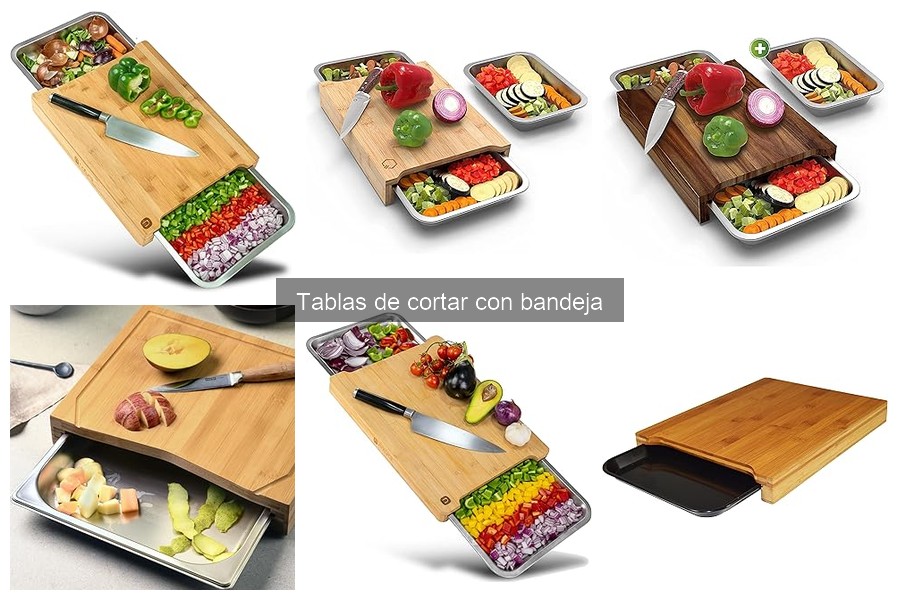Mejores tablas de cortar con bandeja para sushi en 2023