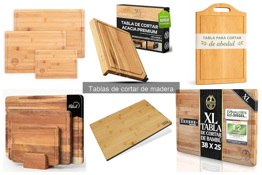 Mejores tablas de cortar de madera en 2023: comparativa