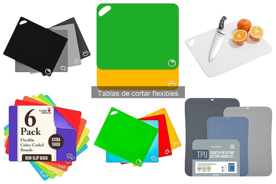 Mejores tablas de cortar flexibles para tu cocina en 2023