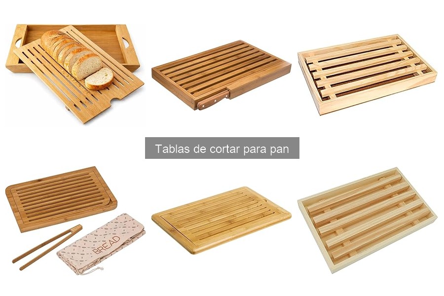 Mejores tablas de cortar para pan con características especiales