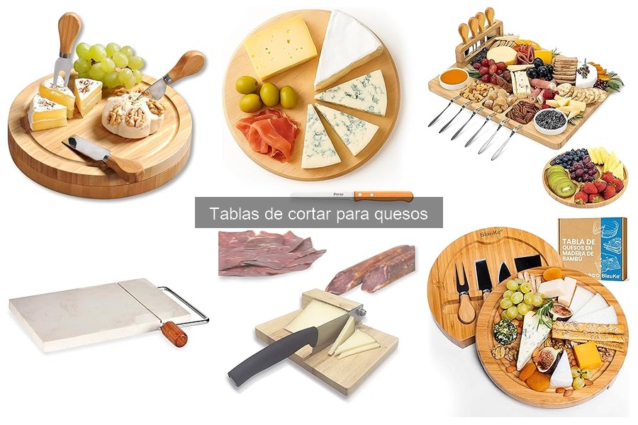 Mejores tablas de cortar para quesos en 2023: Comparativa