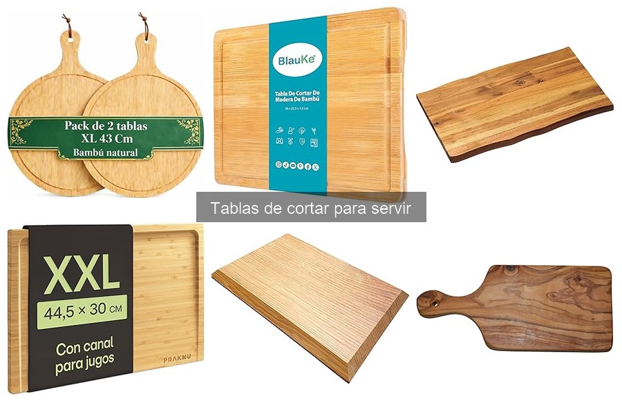Mejores Tablas de Cortar para Servir en 2023: Comparativa