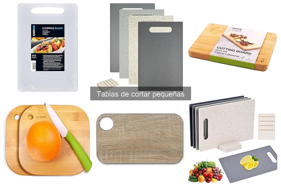 Mejores tablas de cortar pequeñas para cocinas reducidas