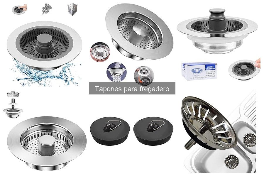 Mejores tapones para fregadero en cocinas pequeñas