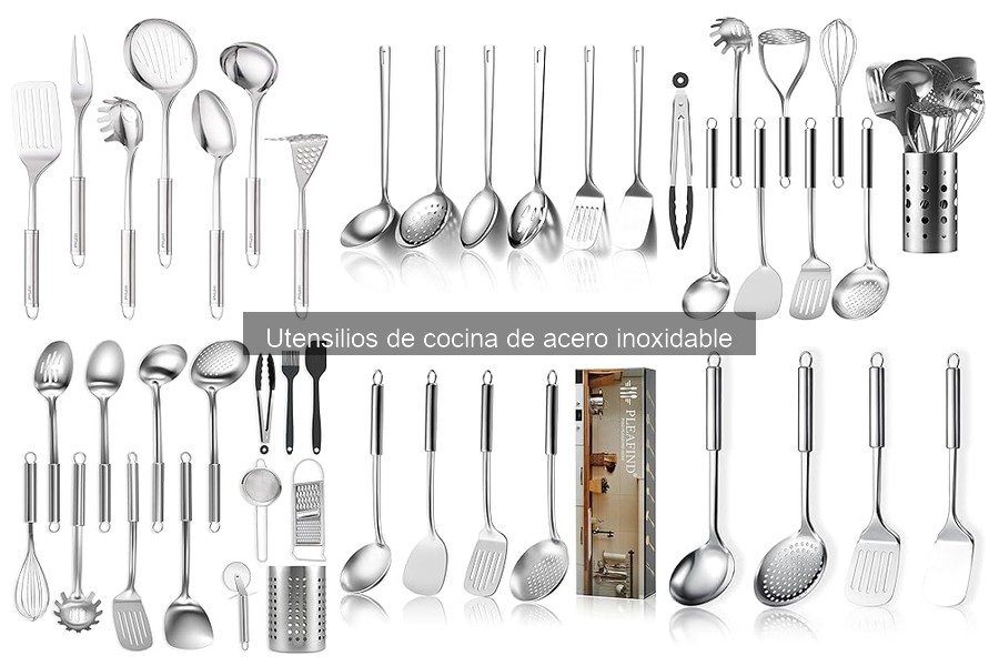 Mejores utensilios de cocina de acero inoxidable para gas