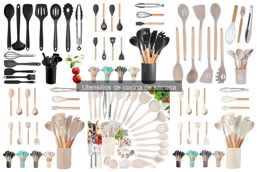 Mejores utensilios de cocina de silicona para principiantes
