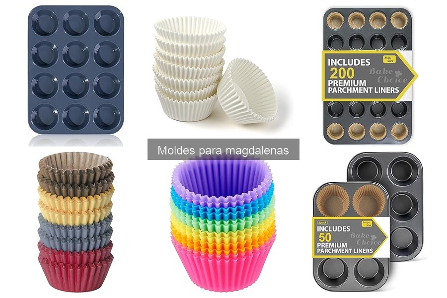 Moldes para Magdalenas con Formas Originales y Creativas