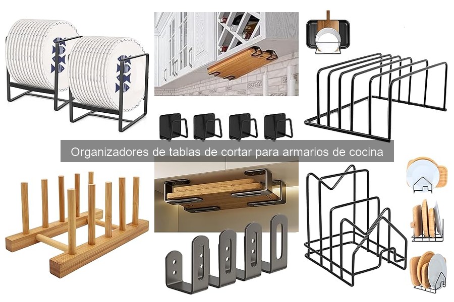 Ofertas en organizadores de tablas de cortar para cocina