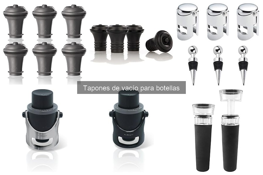 Ofertas y dónde comprar tapones de vacío para botellas