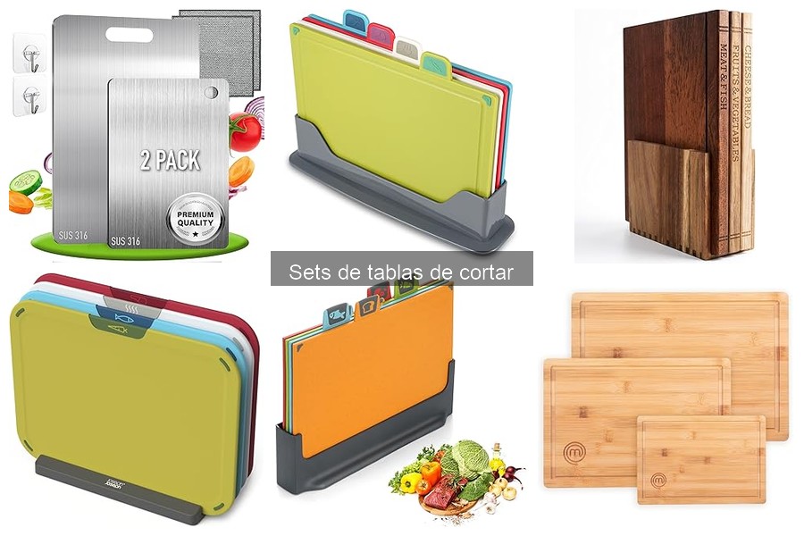 Ofertas y precios de sets de tablas de cortar en Amazon