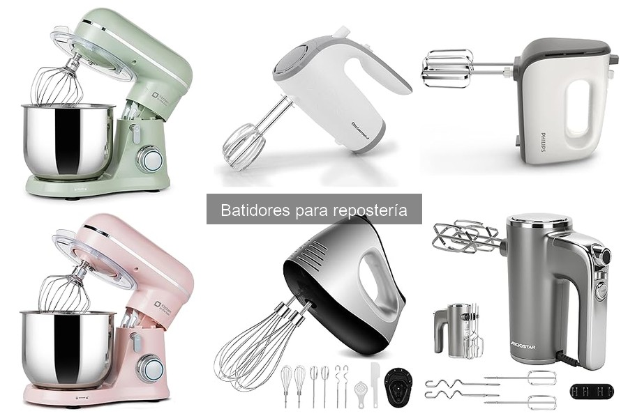 Opiniones de batidores de repostería: ¿Cuál elegir?