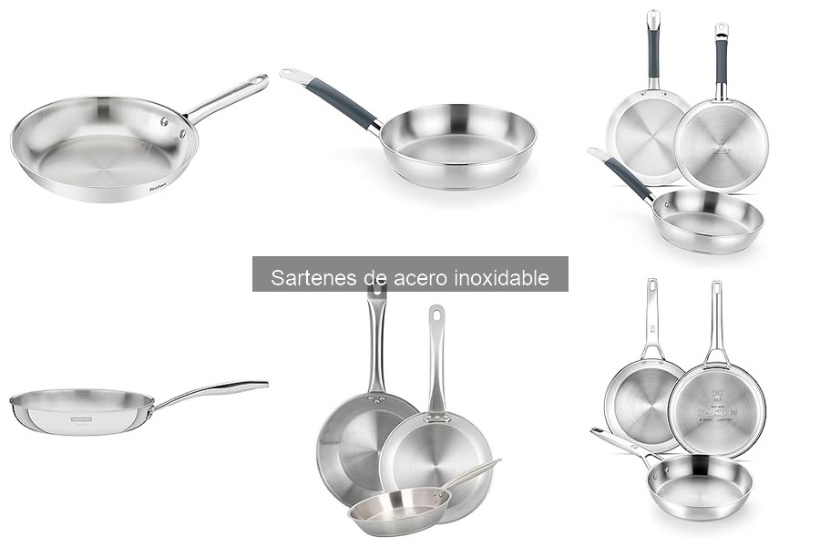 Opiniones de las Mejores Sartenes de Acero Inoxidable