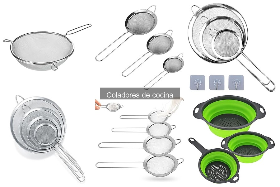 Opiniones sobre coladores de cocina de marcas populares