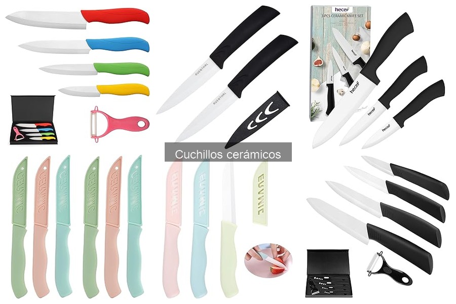 Opiniones sobre cuchillos cerámicos Ballery y más