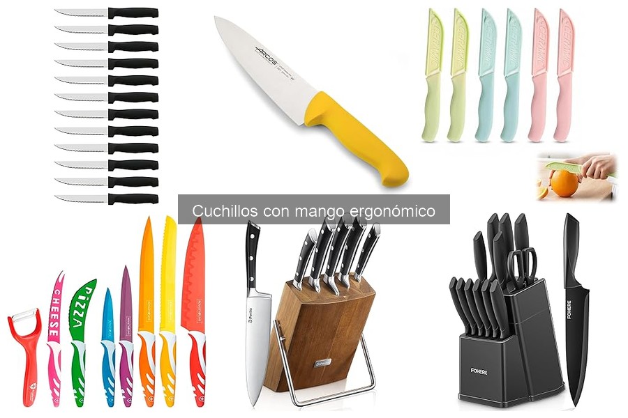 Opiniones sobre Cuchillos con Mango Ergonómico