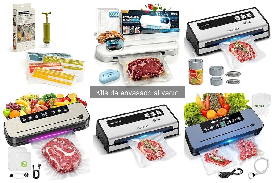 Opiniones sobre kits de envasado al vacío: FRESKO y más