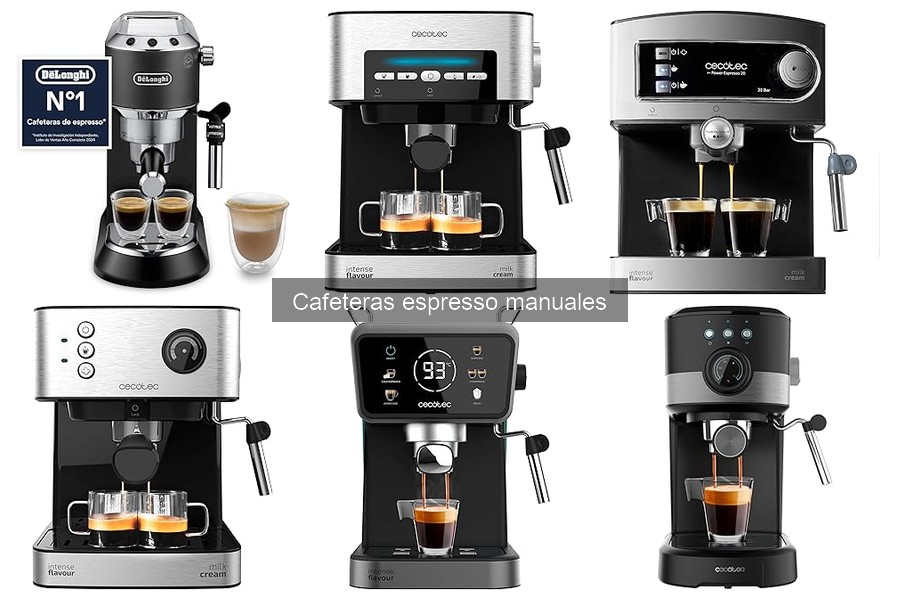 Opiniones sobre las mejores cafeteras espresso manuales